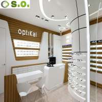 2020 New optical shop design optical display rack