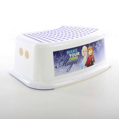 Hot transfer ice and snow princess pattern multi-point bathroom stool