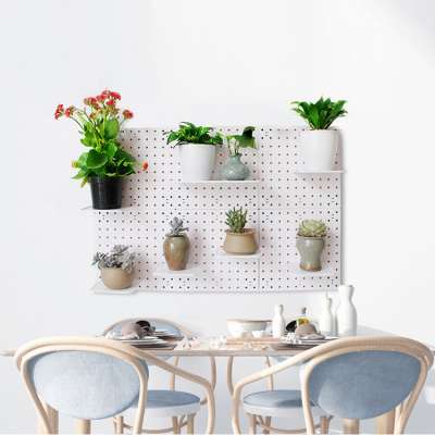 plastic wall mounted combined pegboard stand set F