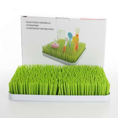 Bottle grass drying rack