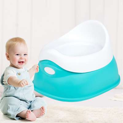 High backrest assures baby safety Baby toilet